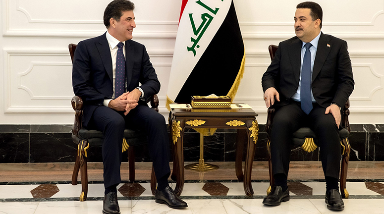 Nêçîrvan Barzanî û Mihemed Sûdanî civiyan