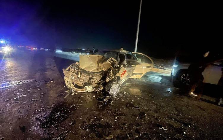 Li Hewlêrê li ser cadeya 120 metrî qezayeke trafîkê çêbû: 2 kesan can can