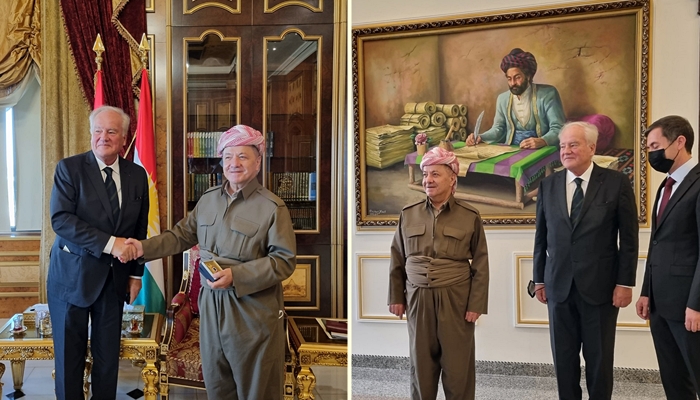 Senatorê Fransî: Pê sanaz im ku bavê netewa Kurd ez pêswazî kirim