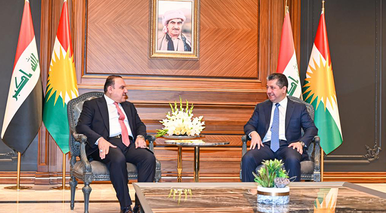 Serokwezîr Barzanî, Wezîrê Dadê yê Federalî Salar Ebdulsetar pêswazî kir