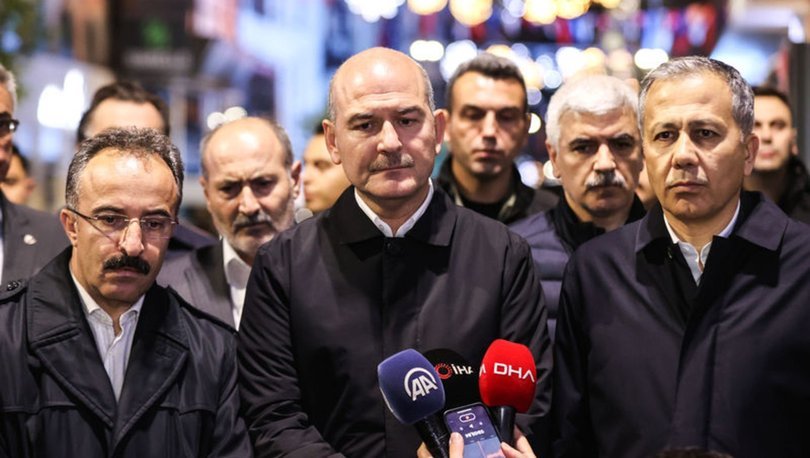 Soylu: Kesê bombe daniye hatiye desteserkirin û êrîs ji aliyê PKKyê ve hatiye kirin