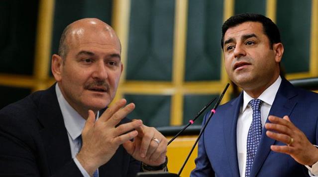 Ji Demirtas bo Soylu: Xêre gemaro? Hesabê te hev negirt ne?
