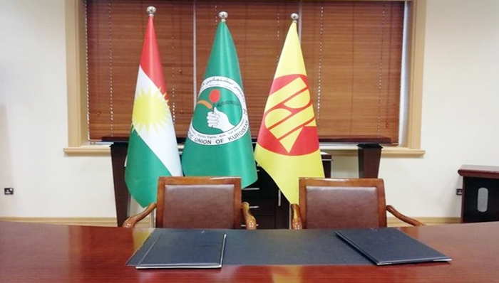 Encûmena Rêveberiya YNKê pêwendiyên ligel PDKê gotûbêj dike