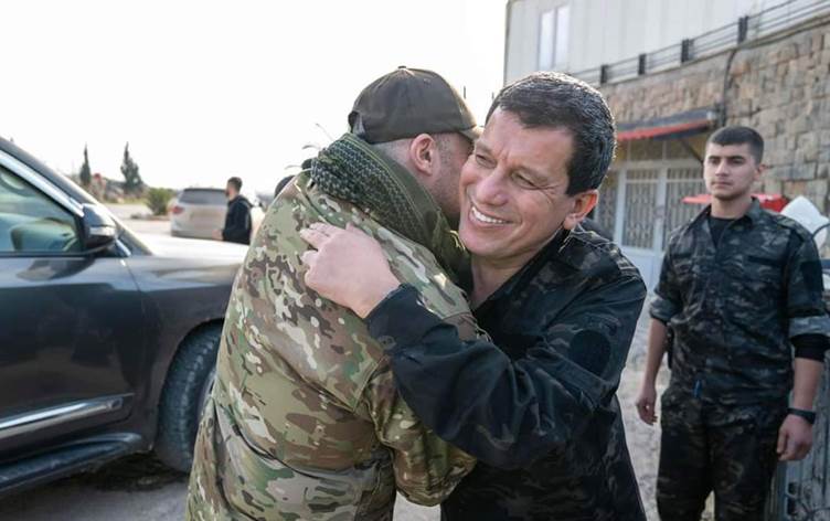 Bafil Talabanî li Rojava seredana Mazlum Abdî kir