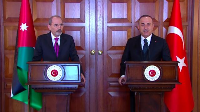 Çavusoglu, di rêya telefonê de bi cîgirê serokwezîrê Urdunê Safadi re axifî