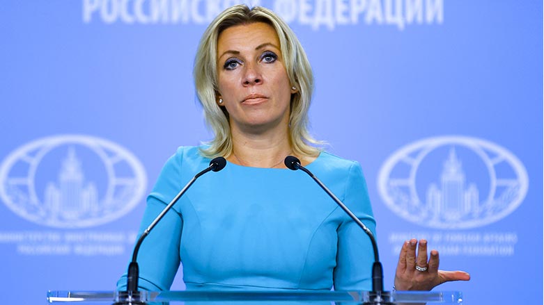 Berdevka wezareta karên derve Zaharova li ser operasyona Rojava daxwuyanî da