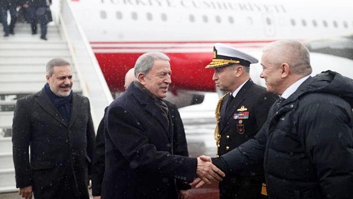 Wezîrên Berevaniya Tirkiye, Sûriye û Rûsyayê li Moskowê civiyan