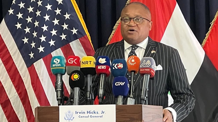 Konsûlê Amerîka: Avakirina konsûlxaneya herî mezin nîsaneya mayîna me ya li Kurdistanê ye
