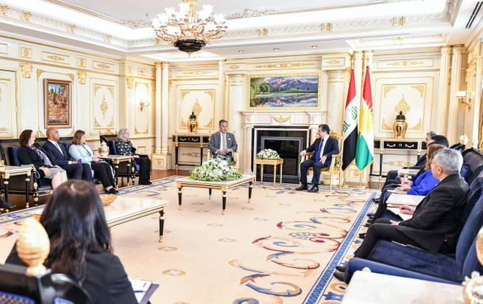 Mesrûr Barzanî pêswazî li sanda Kongreya Amerîkayê kir