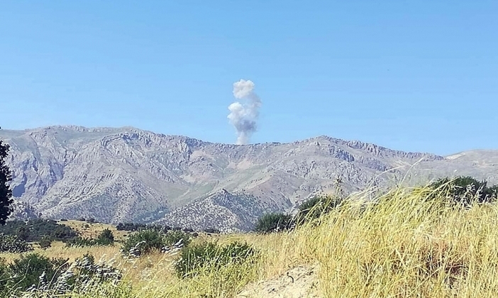 Silêmanî | Balafirên ser Çiyayê Asosê bombebaran kir