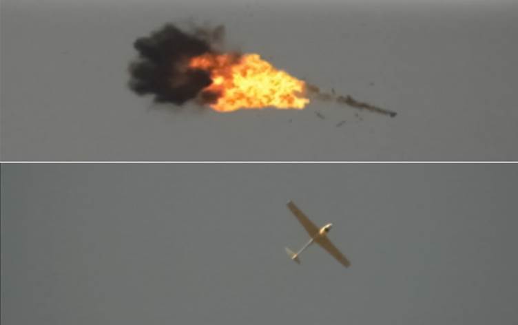 Amerîkayê li Sûriyê droneke Îranê xist xwar