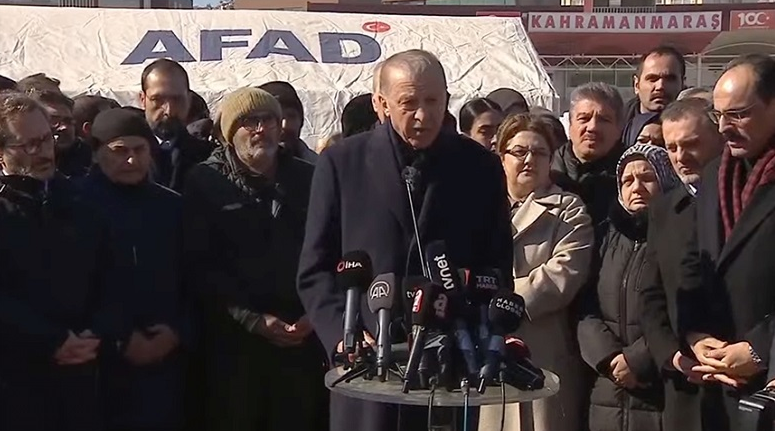 Serokomarê Tirkiyeyê, li Meresê daxuyanî da