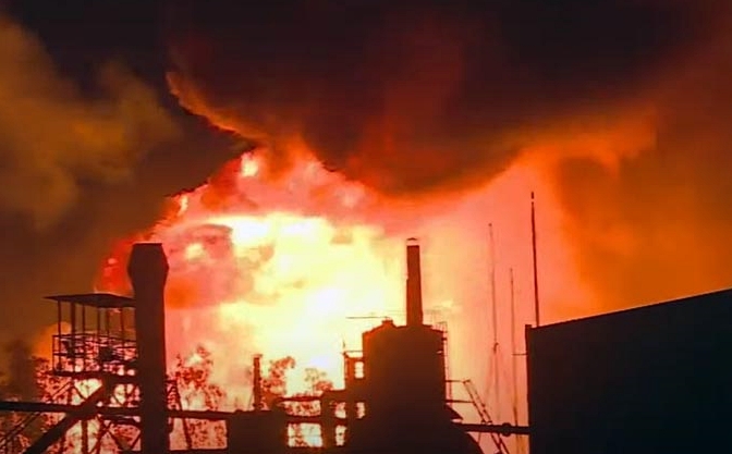 Hewlêr | Li Giwêrê agir bi parzûngeha petrolê ket