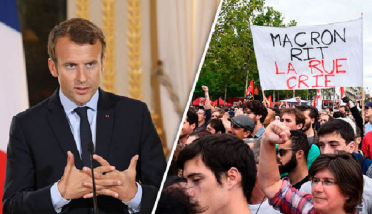 Îdia: Macron, ji medyaya Fransî xwest ku zimanê nûçeyê nerm bikin