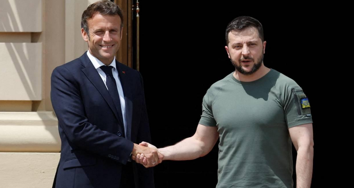 Macron û Zelenskiy, rewsa dawî ya ser nirxand