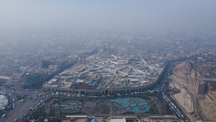 Ji ber mija zêde gestên asmanî yên Hewlêrê hatin rawestandin