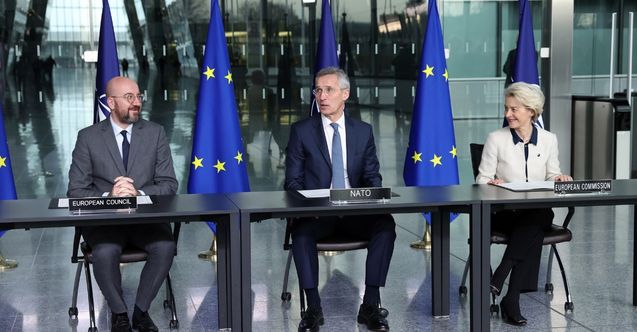 NATO û YEyê li dijî gefên Rûsya û Çînê belgeya hevkariya stratejîk îmze kirin