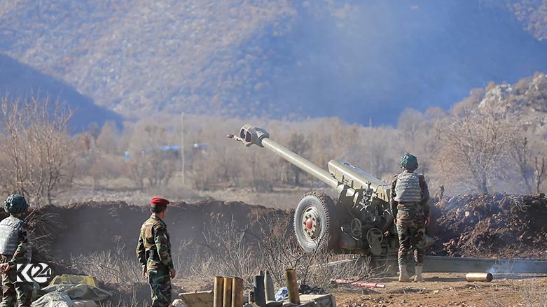Merasîma bidawîbûna xula perwerdeya çekên giran a efserên Pêsmerge hat lidarxistin