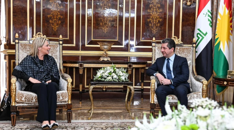 Serokwezîr Barzanî, Nûnera Taybet a NYê ya Iraqê qebûl kir