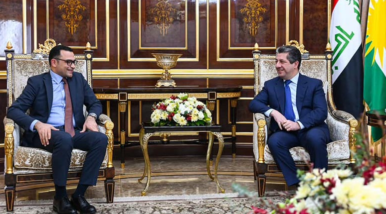 Serokwezîr Barzanî, pêswaziya Konsulê Gistî yê Tirkiyeyê kir