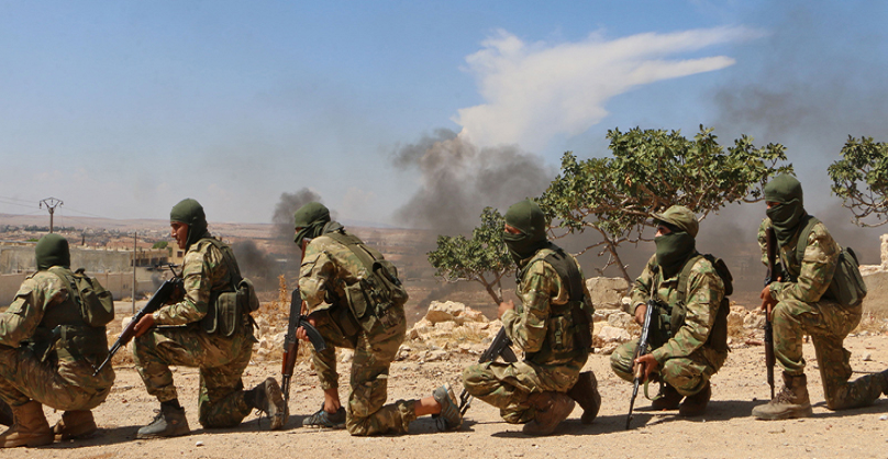 Li Laziqiyê, li dijî hêzên rejîma Esad êrîs hat kirin