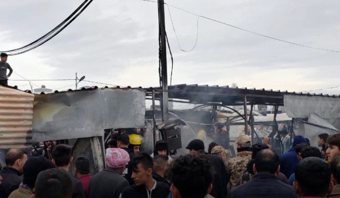 Di kampa koçberan a Zaxo de sewat: 2 zarokan can da