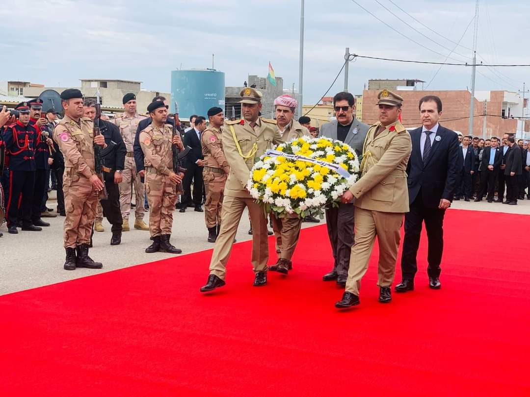 Bi tevlîbûna nûnerê serok Barzanî cenazê Mihemed Xalid Boseli sipartin xakê