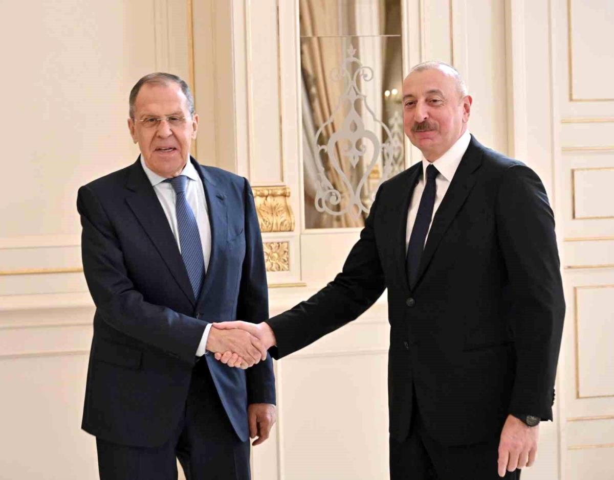 Serokê Azerbeycanê Îlham Aliyev Sergey Lavrov qebûl kir