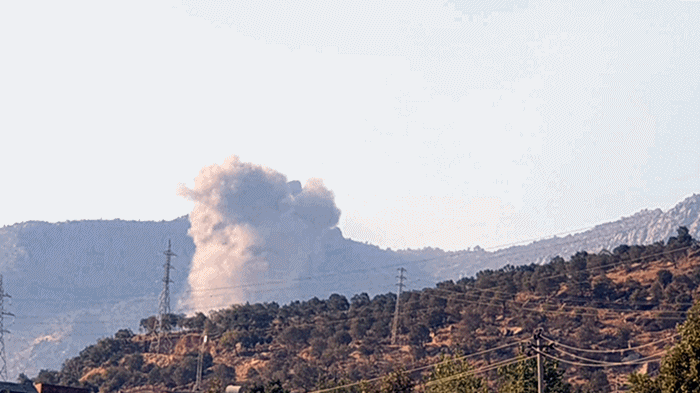 Balafirên Tirkiyê du caran Amediyê bombebaran kir