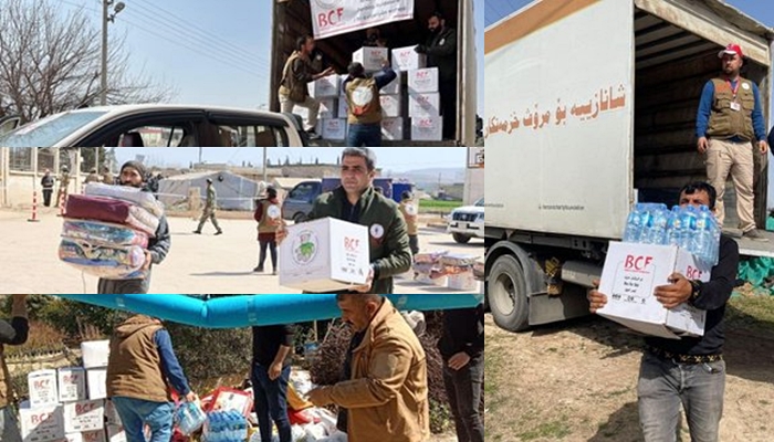 Dezgeha Xêrxwazî ya Barzanî alîkariyên bo mexdûrên erdhejê bênavber didomîne