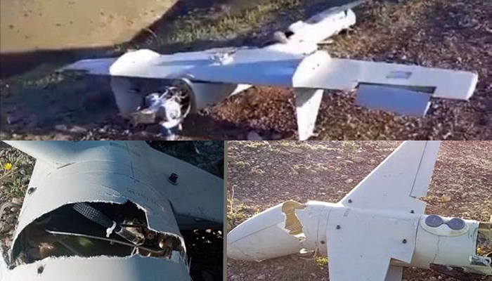 Hêzên Pêsmerge derbarê drona ketî de daxuyanî da...