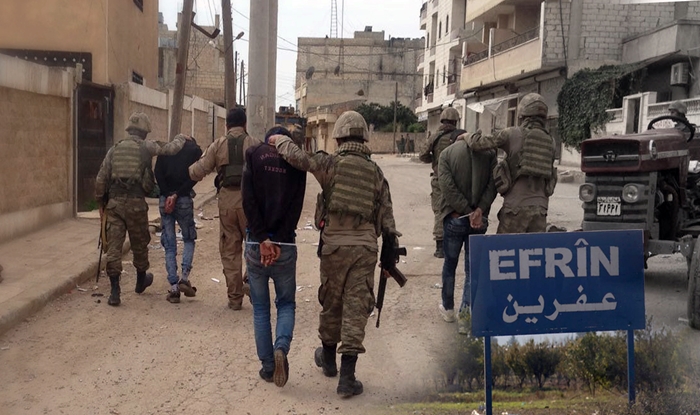 Polîsên serbazî li Efrînê 3 welatiyên Kurd girtin