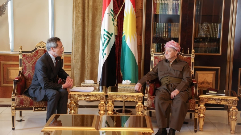Serok Barzanî bi sanda Fransî re civiya: 'Fransa her tim dosteke mezin a Kurdistanê ye'