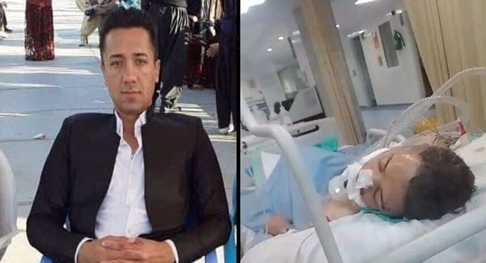 Kolberekî Kurd bi ajotina otomobîla leskerî bi ser wî de hat kustin