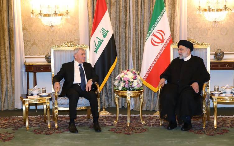 Serokomarê Iraqê bi serdaneke fermî gihîst Tehranê