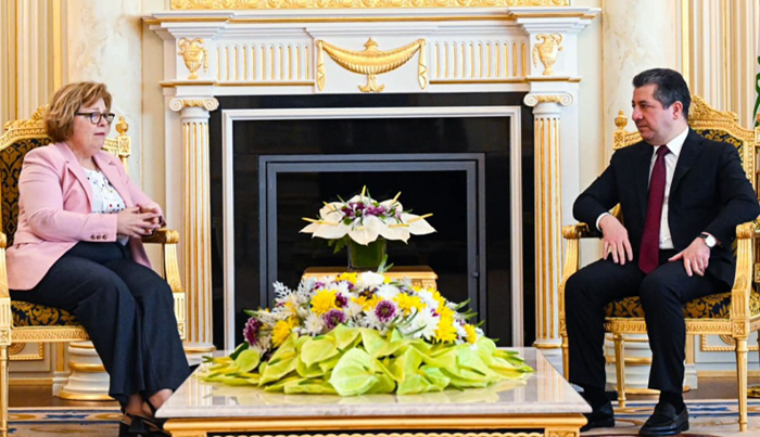 Mesrûr Barzanî û Barbara Leaf civiyan: Divê rêkeftina petrolê di zûtirin demê de were bicihkirin