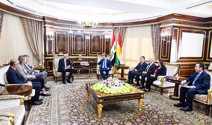 Mesrûr Barzanî û Balyozê Almanya civîyan: Sandeke mezin a aborî serdana Kurdistanê dike