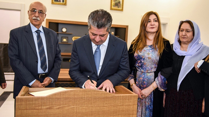 Mesrûr Barzanî nexwesxaneya bi projeya ‘Hejmara Min’ vekir