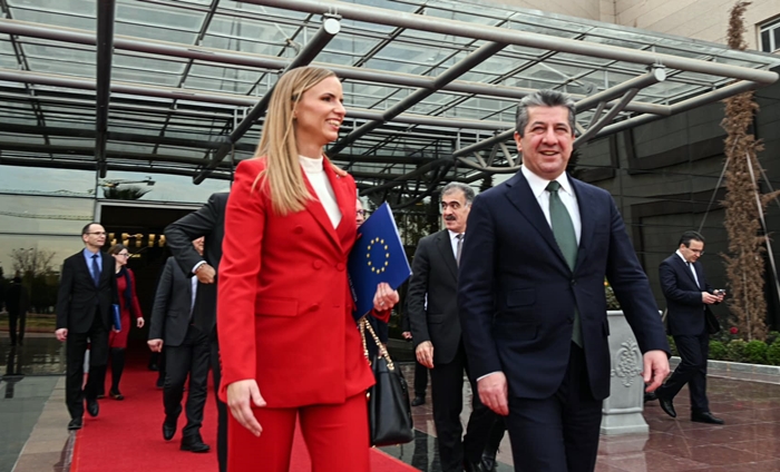 Mesrûr Barzanî bi sanda YE re civiya: Ewropa pistevaniya Kurdistaneke bihêz dike