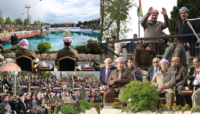 Ahenga Newrozê ya Hewlêrê bi besdariya Serok Barzanî birêve diçe