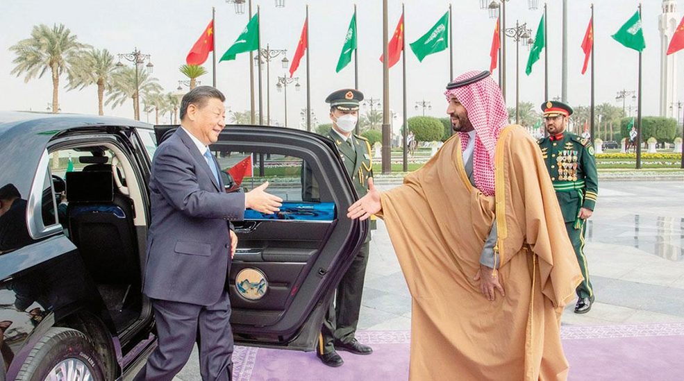 Serokê Çînê, ligel Mîr Salman nirxandina asayîbûnê kir