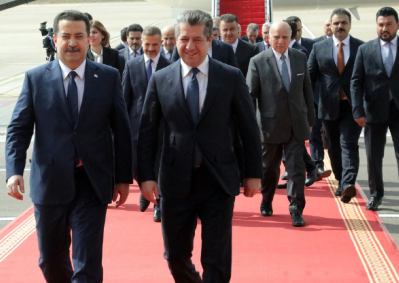 Serokwezîrê Iraqê, derbasî Hewlêrê bû