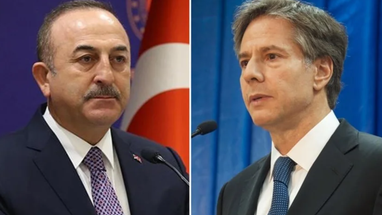 Çavusoglu bi rêya telefonê bi Wezîrê Derve yê Amerîkayê re axivî