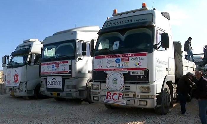 Dezgeha Xêrxwazî ya Barzanî alîkariyên nû gihand Efrîn û navçeyên wê