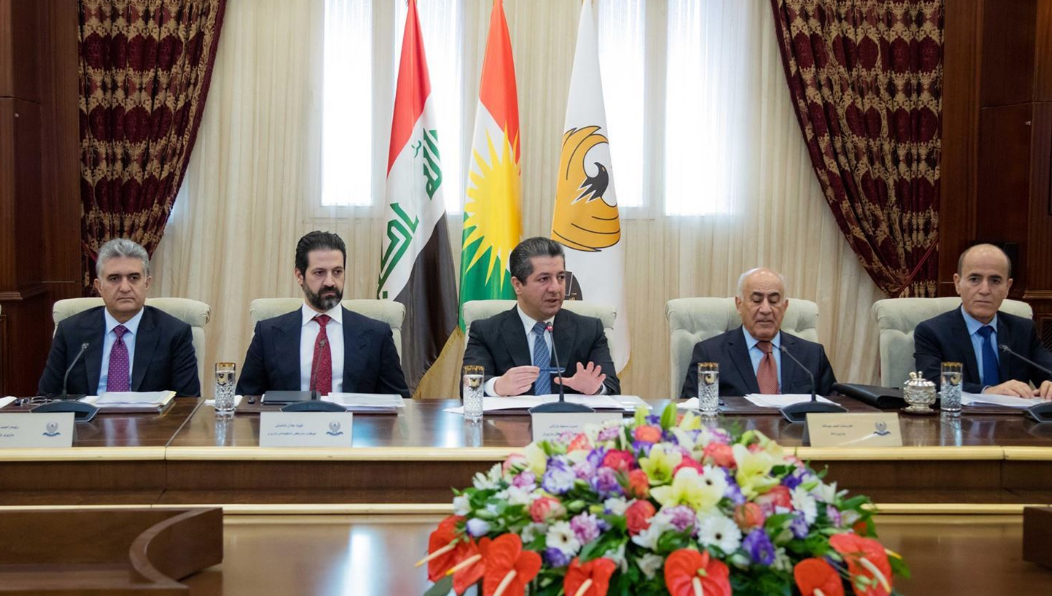 Encûmena Wezîran, li ser çend mijarên gistî û aborî civiya