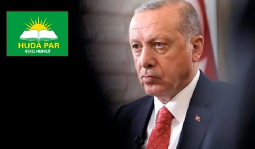 Erdogan: HUDA  PAR, xwedî helwesteke neteweyî ye