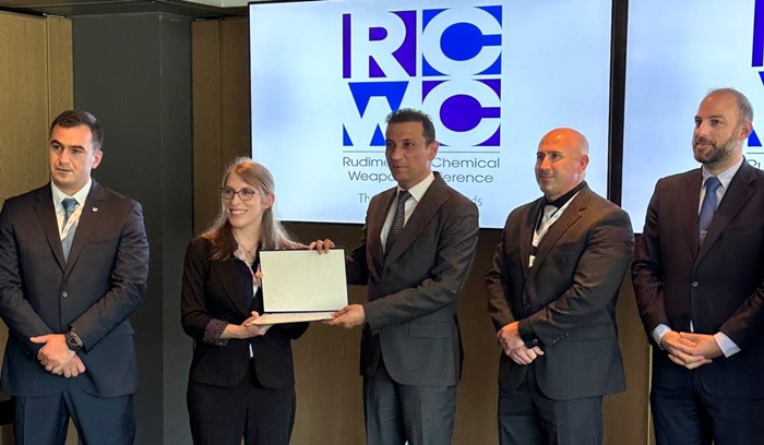 Efserên Pêsmerge li Laheyê besdarî Konferansa Rêgirtina Çekên Kîmyewî bûn