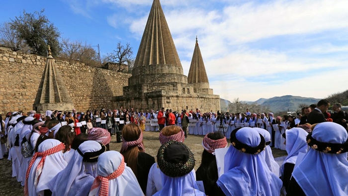 Amadekariya ragihandina Civata Bilind a Êzidiyan tê kirin