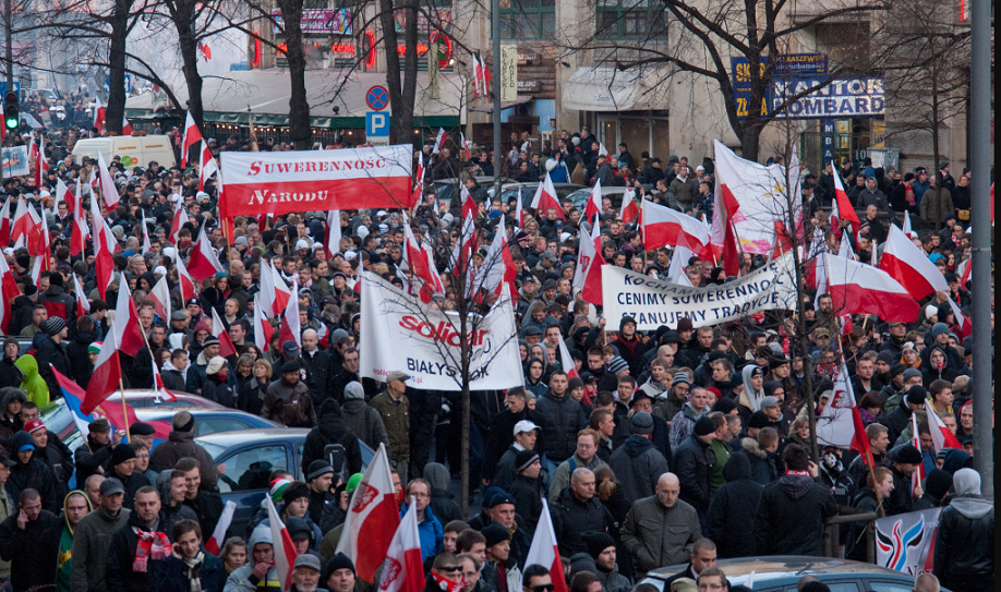 Polonyayî, ji bo xwepêsandaneke girseyî civiyan!