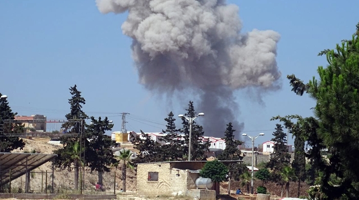 Balafirên rûsî çend deverên Idlibê bombebaran kir: Zêdetirî 30 kustî û birîndar hene